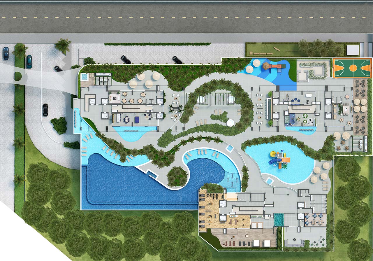 Implantação - Acqua Park Barueri